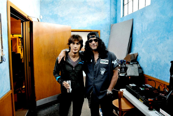 Koshi Inaba and Slash: Buddies