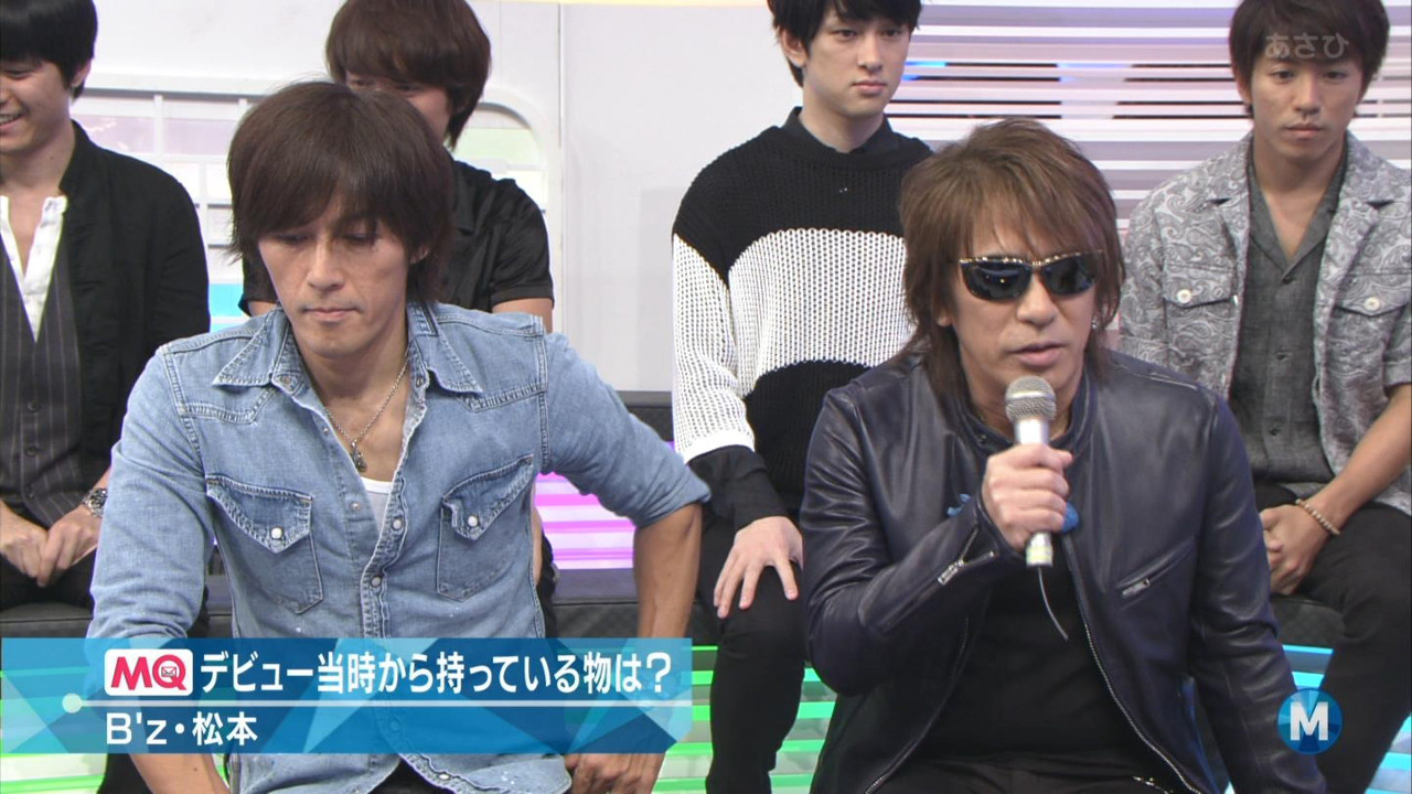 B'z during the Q&A session