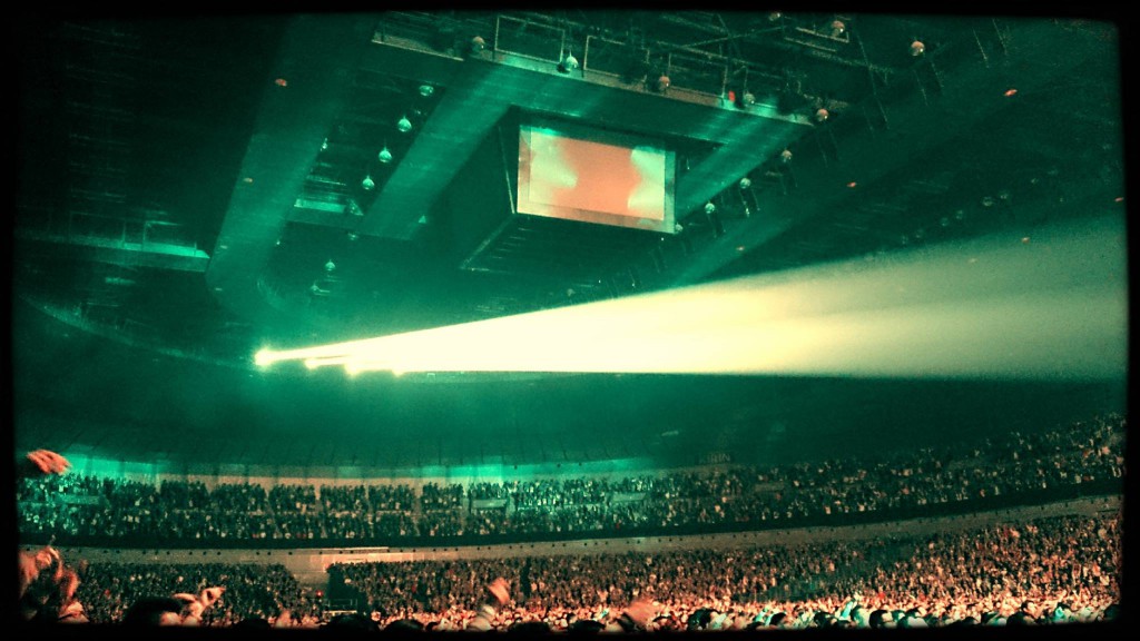 The crowd at Yokohama Arena