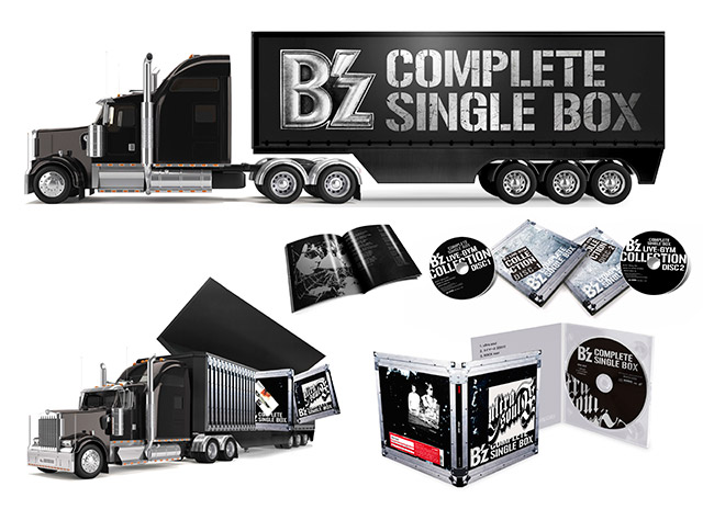 B'z COMPLETE SINGLE BOX Announced, with Two Editions!New Song
